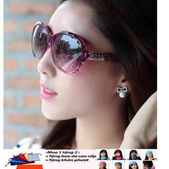 Kính Mát Nữ Gọng Unisex S33 (trắng) Tặng Bao Da Và Khăn Phượt July 2018 - 4 Kính mát Nữ gọng Unisex s33 (trắng) tặng bao da và khăn phượt - 4