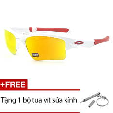 Khuyến Mãi Kính mát Oakley QUARTER JACKET OO9200 03 (Tráng thuỷ Vàng) + Tặng 1 bộ tua vít sửa kính   Sunny (Tp.HCM)