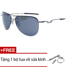 Đánh Giá Kính mát Oakley TAIL PIN OO4086 12 (Đen) + Tặng 1 bộ tua vít sửa kính   Sunny (Tp.HCM)