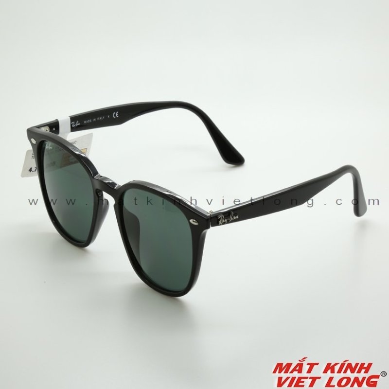 Giá bán Kính mát Rayban RB 4258-F-601/71 52-20 gọng nhựa (Đen - Tròng