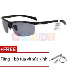 Kính mát SN-NBA ALN909 P2 + Tặng 1 bộ tua vít sửa kính