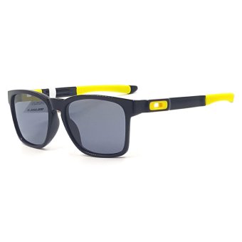 Kính mát SN-Oakley CATALYST OO9272 17 (Đen phối Vàng)  