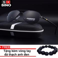 Chi tiết sản phẩm Kính mát thời trang nữ cao cấp Sino SN681+ Tặng kèm vòng tay thạch anh đen