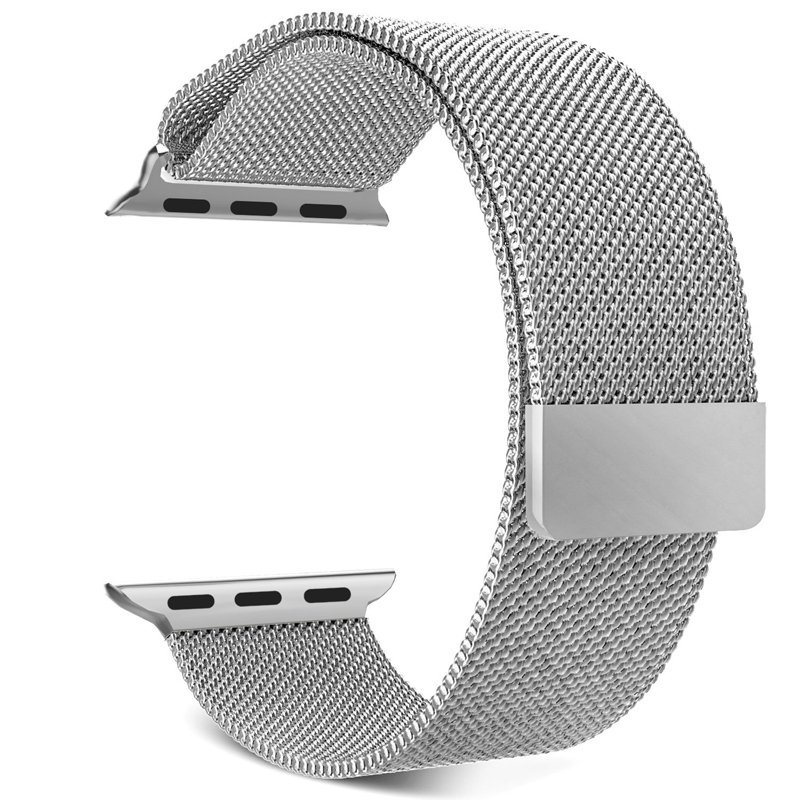 Milanese Magnetic Loop Stainless Steel Strap Watch Bands For Watch
42mm (Silver) - intl bán chạy