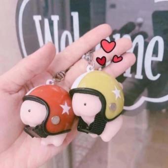 Móc Khóa Hình Bé Ciu đội Nón Bảo Hiểm (màu Nón Ngẫu Nhiên) April 2018 - 3 Móc khóa hình bé ciu đội nón bảo hiểm (màu nón ngẫu nhiên) - 3