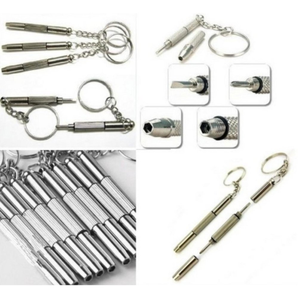 Móc khóa tiện ích 3 trong 1 độc đáo