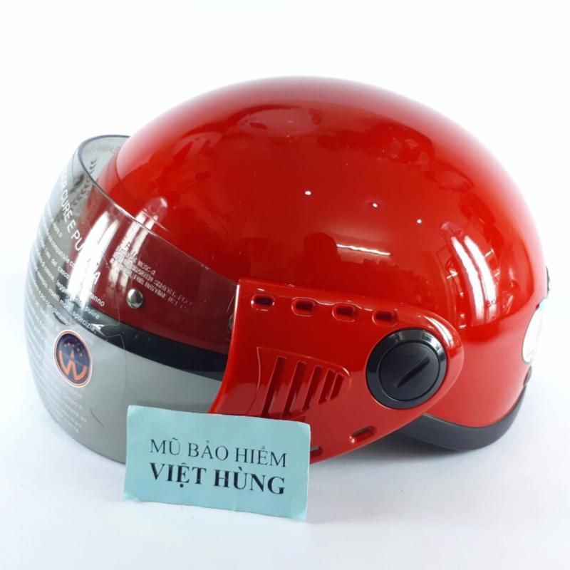 Mũ bảo hiểm GRS A08K (Đỏ bóng) (Mũ dành cho người đầu nhỏ hoặc trẻ
em trung học phổ thông)