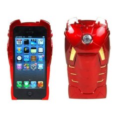 Giá Khuyến Mại niceEshop 2 In 1 3D Avengers Iron Man Hard Back Case for Apple IPhone 5 (Red) – Intl niceE shop