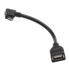 Nơi Bán niceEshop 90 Degree USB 2.0 A Female to Micro B Male Converter Host OTG Adaptor Cable   niceE shop