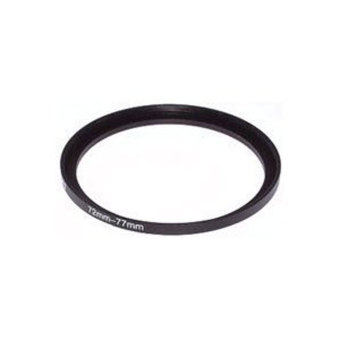 niceEshop Aluminium Alloy 72mm to 77mm Step Up Ring for SLR Cameras (Black )  