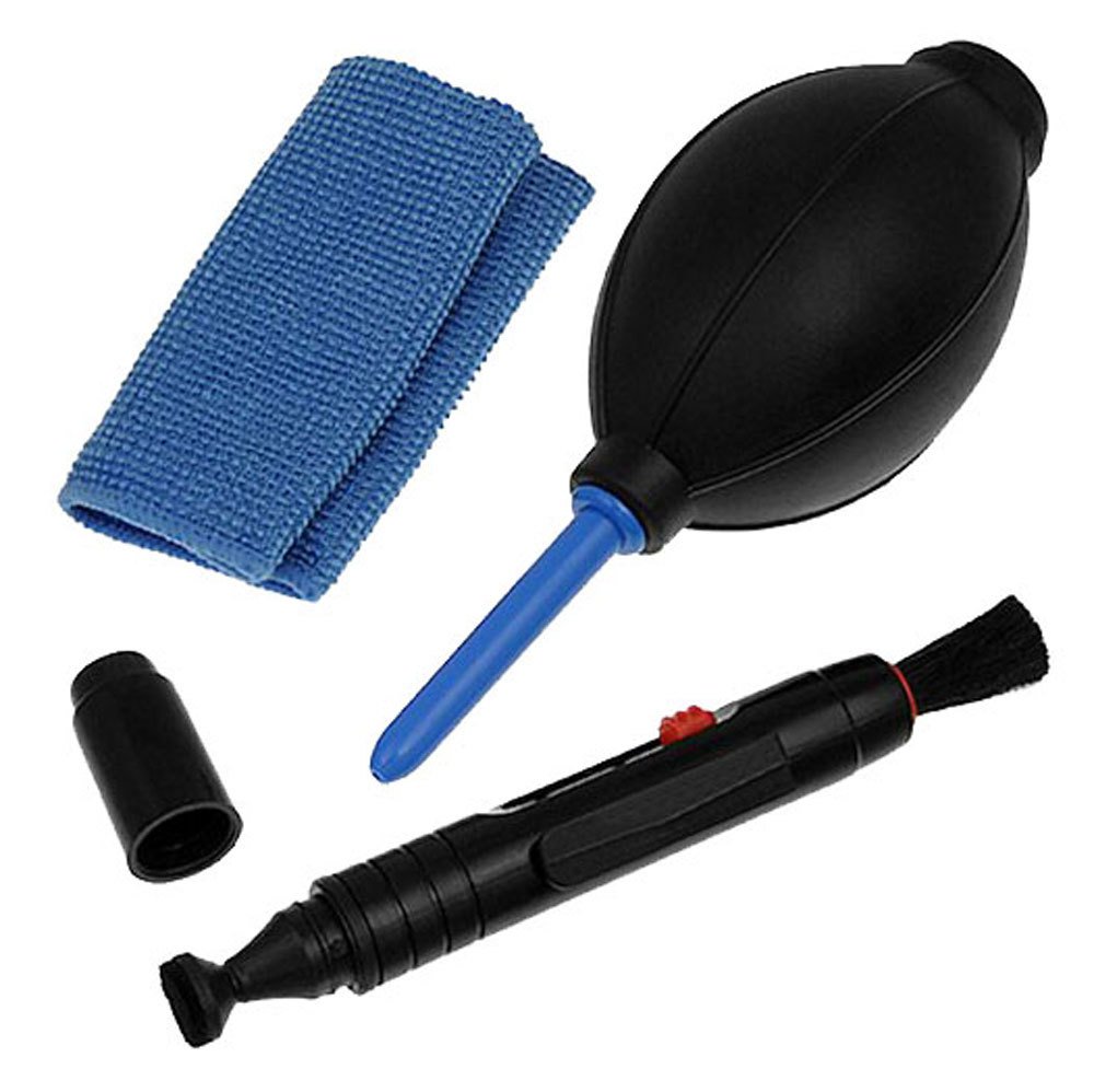 niceEshop Professional Lens Cleaning Kit Set With Pen Cloth Air Blower for Cameras