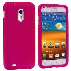 So Sánh Giá niceEshop Rubberized Snap On Hard Case for Samsung Epic Touch 4G D710&Galaxy S2 (Pink) – Intl niceE shop