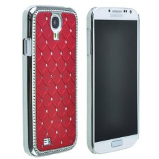 Giá niceEshop Starry Sparkling Rhinestone Crystal Chrome Hard Case for the New Samsung Galaxy S4 IV i9500 (Red) – Intl niceE shop
