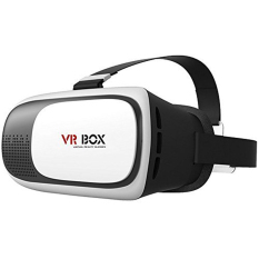 Khuyến Mãi niceEshop VR- BOX II Generation Virtual Reality 3D Glasses Untuk Smartphone 4.0 – 5.6inch – Putih   niceE shop