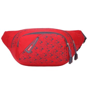 Outdoor Multifunction Waist Bag(Red) - intl  