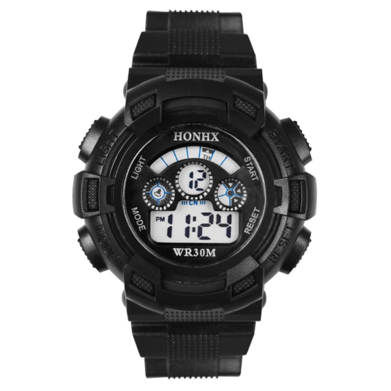 Nơi bán Outdoor utifunction Waterproof Uniex port Eectronic Watch (Back)