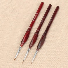 Nơi Bán Paint Brush Set Professional Sable Hair Detail Miniature Art Nail Brushes – intl   Qiaosha
