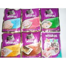COMBO 6 GÓI Pate cho mèo Whiskas 85g MIX CÁC VỊ