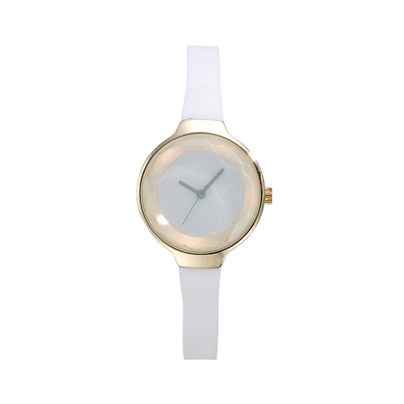 Quartz Casual Business Luxury Watch Women Fashion Sport Watch(White)-one size - intl bán chạy