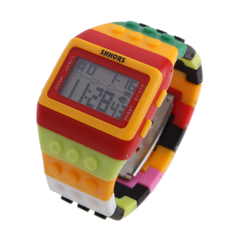 Retro Chic Unisex Digital Constructor Multi Function Watch Sports A - bán chạy