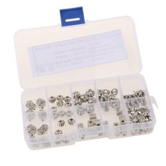 Retro Bạc Tây Tạng TỰ LÀM Vòng Tay Mặt Dây Chuyền Mỗi Hạt Hộp 100 gam Trang Sức Làm-quốc tế