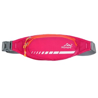 Running Waist Belt Bags for Outdoor Cross Shoulder Pocket(Pink) - intl  