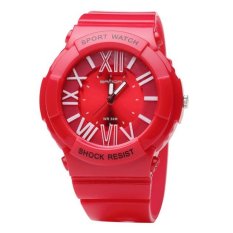 Giảm Giá SANDA Quartz Watch Men Women Watches 2016 Top Brand Luxury Famous Wristwatch Male Female Clock Wrist Watch Ladies Quartz-watch(Red) – intl   lthmy
