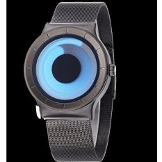 SINOBI Brand Men Stainless Steel Mesh Strap Sport Fashion Quartz Wristwatches