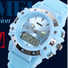 Báo Giá SKMEI Brand Womens Watches Dual Time High Quality Quartz-Digital Wristwatch Excellent 5ATM Water Resistant Analog-Digital Watch 0821 – intl   topseller mall