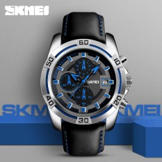 Đồng hồ nam skmei Thể Thao Thời Trang Đồng Hồ Quân Đội Chronograph Da Nam Thạch Anh Đồng Hồ Nữ Chống Thấm Nước Đồng Hồ Relogio Masculino 9156-quốc tế