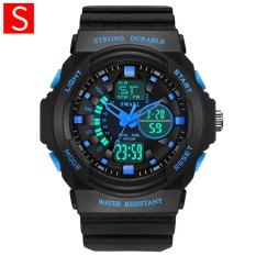 SMAEL 1370 Mới Đồng Hồ Thời Trang Nam Smael Thương Hiệu 50 m Thể Thao Chống Thấm Nước Đồng Hồ Đồng Hồ Nam Đeo Nóng Đồng Hồ 1370 s Cho Bé Gái-quốc tế