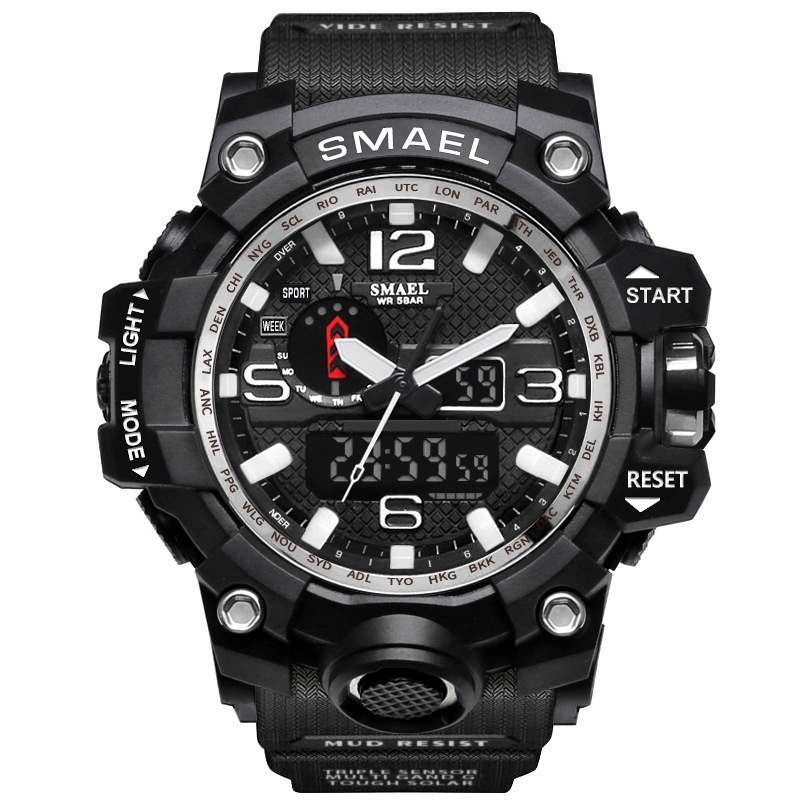 SMAEL Brand Watch 1545 Camouflage Quartz Digital watch men Militar Casual army watch clock male New relogio esportivo - intl bán chạy