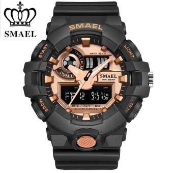 SMAEL Sport Watch Men 2017 Clock Male LED Digital Quartz Wrist Watches Men's Top Brand Luxury Digital-watch - intl  