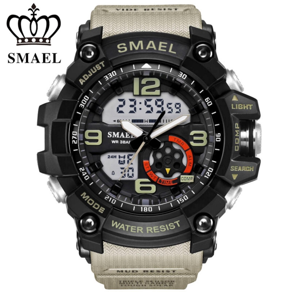 SMAEL Student fashion movement, multi-function LED electronic watches, popular men's business waterproof watches - intl