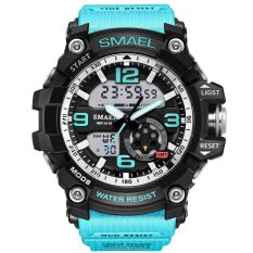 SMAEL Watch Dual Display LED Uhr Armbanduhren Wasserdicht Chrono Kalender Mode Lassig 5ATM Dive Swim Sport Uhren SMAEL Wristwatch 1617 – intl