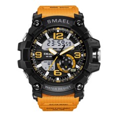SMAEL WS1617 Phổ Biến Nam Đồng Hồ Đồng Hồ Kỹ Thuật Số Chống Thấm Nước Đồng Hồ Thể Thao Nam Cao Cấp Thương Hiệu Quân Sự Đồng Hồ Thạch Anh montre homme Nam Tặng WS1617-quốc tế