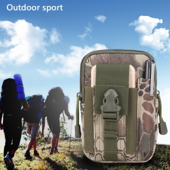 Tactical Molle Waist Bags Waterproof Men's Outdoor Sport Casual Waist Bag #E - intl  