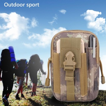 Tactical Molle Waist Bags Waterproof Men's Outdoor Sport Casual Waist Bag #F - intl  
