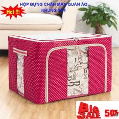Thùng Vải Đựng Đồ, Túi Đựng Chăn Màn Quần Áo Đa Năng Khung Sắt Tiện Dụng Kn99-478, Chất Lượng Nhất, Giá Rẻ Hấp Dẫn Giảm 50 % Chỉ Có Tại Lazada Mẫu 478