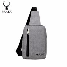 Túi Đeo Tiện Ích Thời Trang PRAZA DC095 (Xám) – Hãng Phân Phối Chính Thức