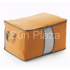 Túi đựng chăn màn quần áo (Cam) – Túi đựng quần áo du lịch- Túi vải đựng đồ đa năng loại lớn nằm ngang