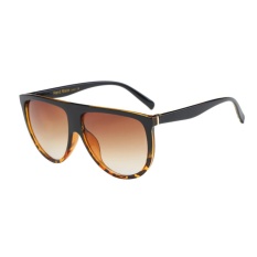 Nơi Bán Unisex Street Snap Twin-beam Big Frame Full Match Sunglasses(Coffee)-one size – intl   UNIQUE AMANDA