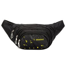 Giảm Giá Unisex Waterproof Nylon Sport Waist Bag Jogging Running Cycling Waist Belt(Black) – intl   sportschannel