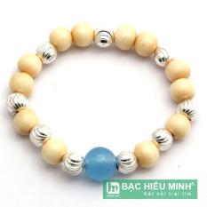 Vòng dâu tằm trẻ em Bạc Hiểu Minh LTE053