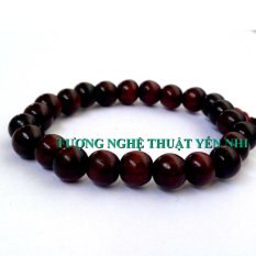 Vòng tay phong thủy gỗ trắc đỏ 6mm cho trẻ em dưới 5 tuổi ( không hồ lô)