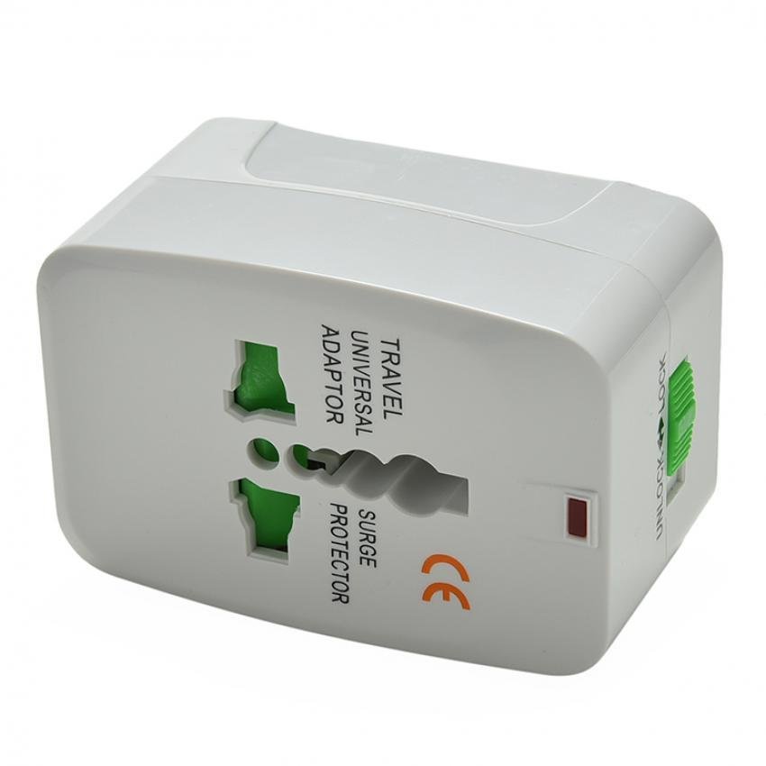 World Wide Universal Travel Power Charger Adapter Plug for AU/EU/UK/US MIS931 - intl