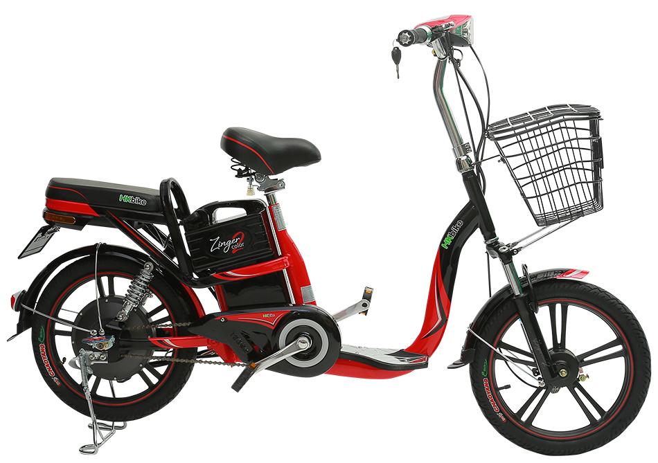 Xe điện Zinger Color2 (Đỏ đen)