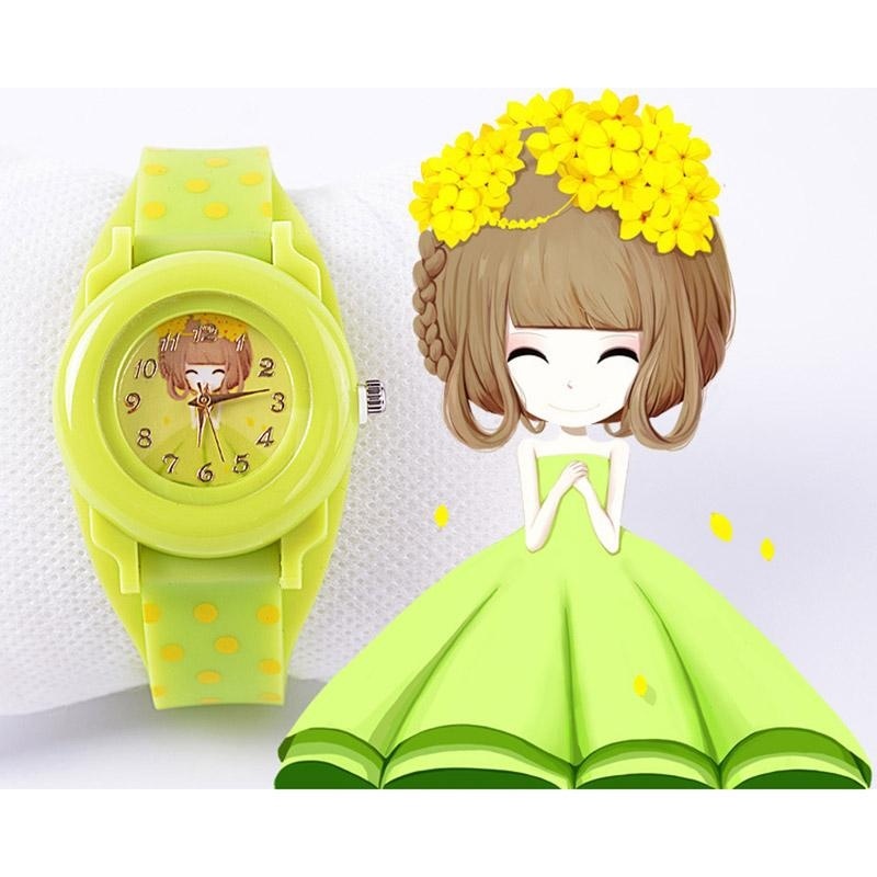 YBC Kids Quartz Silicone Jelly watch - intl bán chạy
