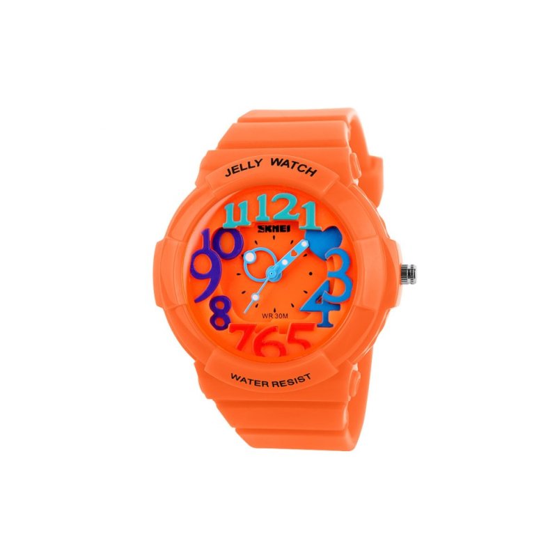 ZUNCLE SKMEI Female Wild Cool Sports Digital Watch (Orange) - intl bán chạy