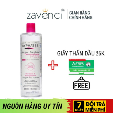 Nước tẩy trang Byphasse Micellar- Zavenci, không cồn, không gây khô căng da sau dùng. Giúp lỗ chân lông sạch thoáng, ngăn ngừa mụn